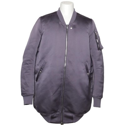 Rick Owens, Bomberjacke, Herren, Größe: 50, Lila, Baumwolle/Polyester/Wolle #yIK