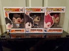 FUNKO POP ANIMATION DRAGONBALL Z SUPER DBZ LOT VEGETA 10 KID 863 SAIYAN GOD 1862