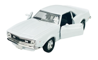 Welly Old Timer '68 Chevrolet Camaro Z28 Weiss 1:34 Die Cast Metal Neu Im K