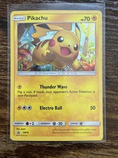 Pikachu SM76 Holo Promo Sun & Moon Promo Pokemon MP- on eBay