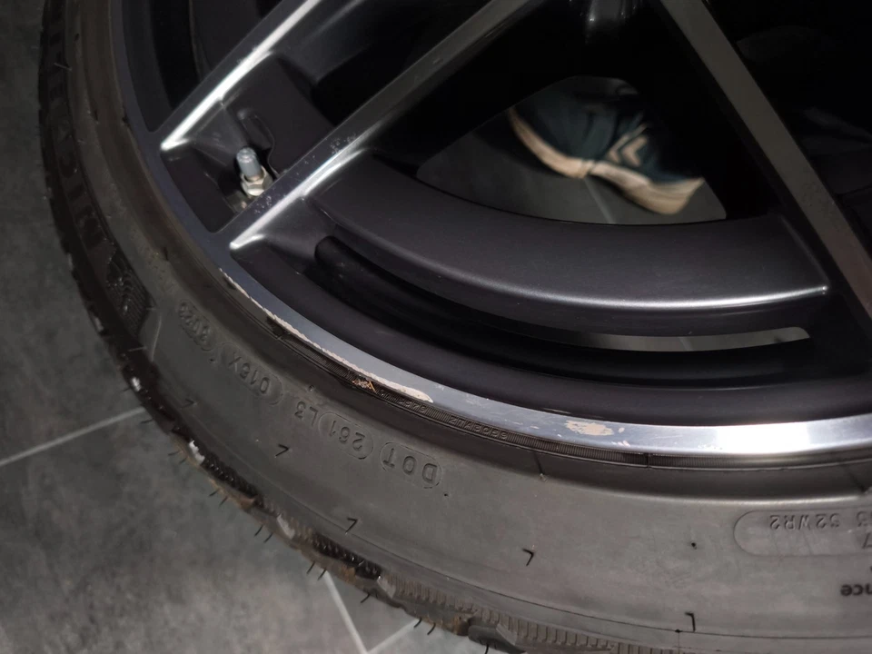 1 Komplettrad Winter 295/35R20 Mercedes SL W232 R232 AMG Alufelge 20" - Bild 4 von 4