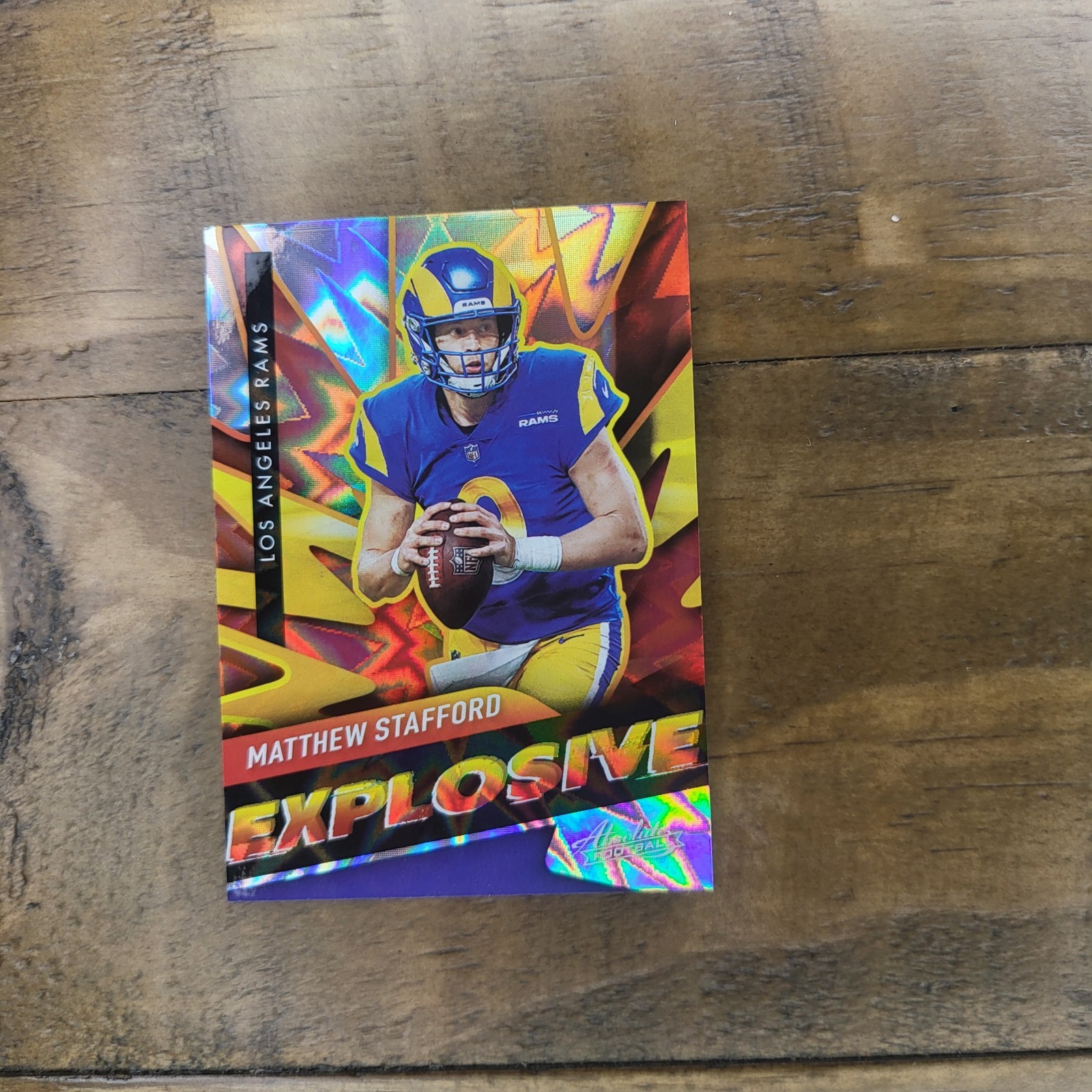 2021 Panini Absolute - Explosive Matthew Stafford #E18