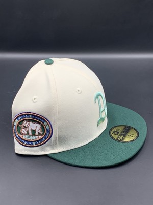 Philadelphia Athletics 1911 World Series Off White/Dk Green 59Fifty Fitted 7 5/8