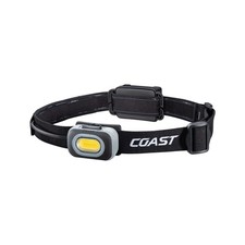 Coast RL10 560 Lumen Dual Color LED Headlamp with Flood and Spot Black/Grey