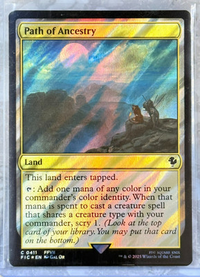 Path of Ancestry Surge Foil 411 MTG Final Fantasy FIC NM X1