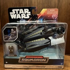 STAR WARS Micro Galaxy Squadron GENERAL GRIEVOUS'S STARFIGHTER 0064 Rare 1 15000