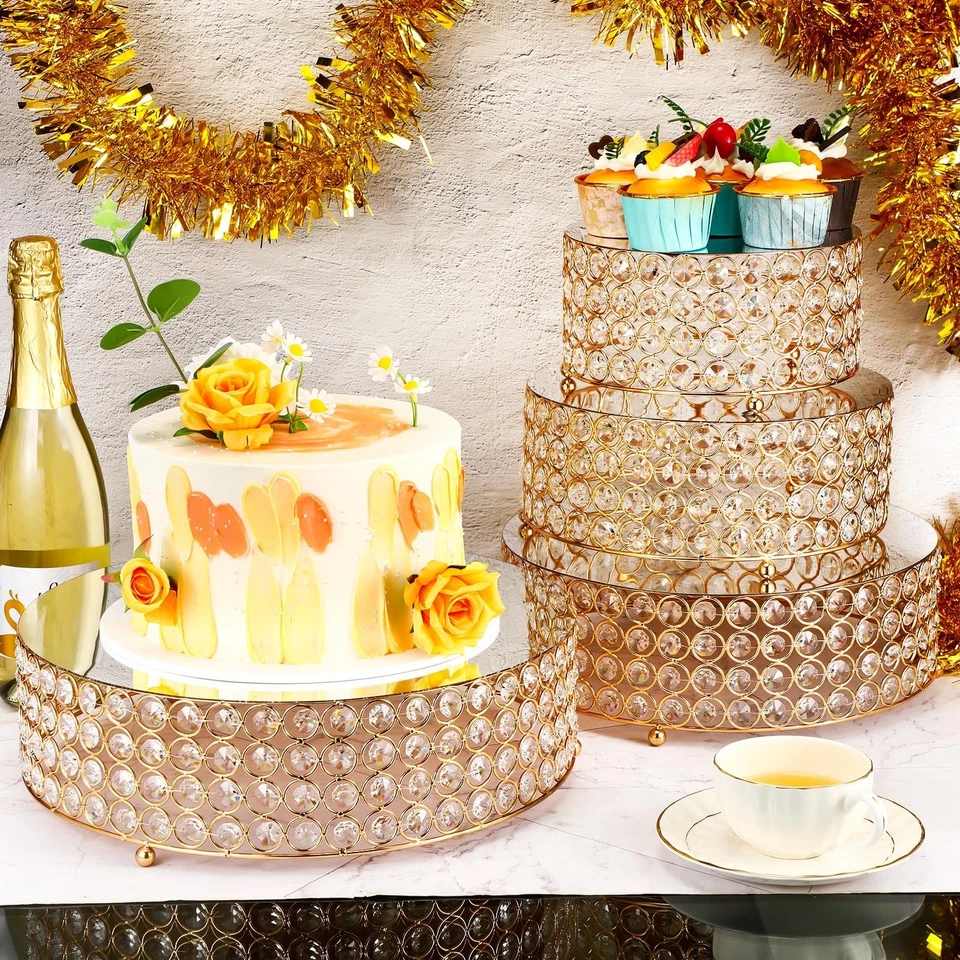 Cake Stand Set 4 Pcs 8 | 10 | 12 - Image 2 of 4