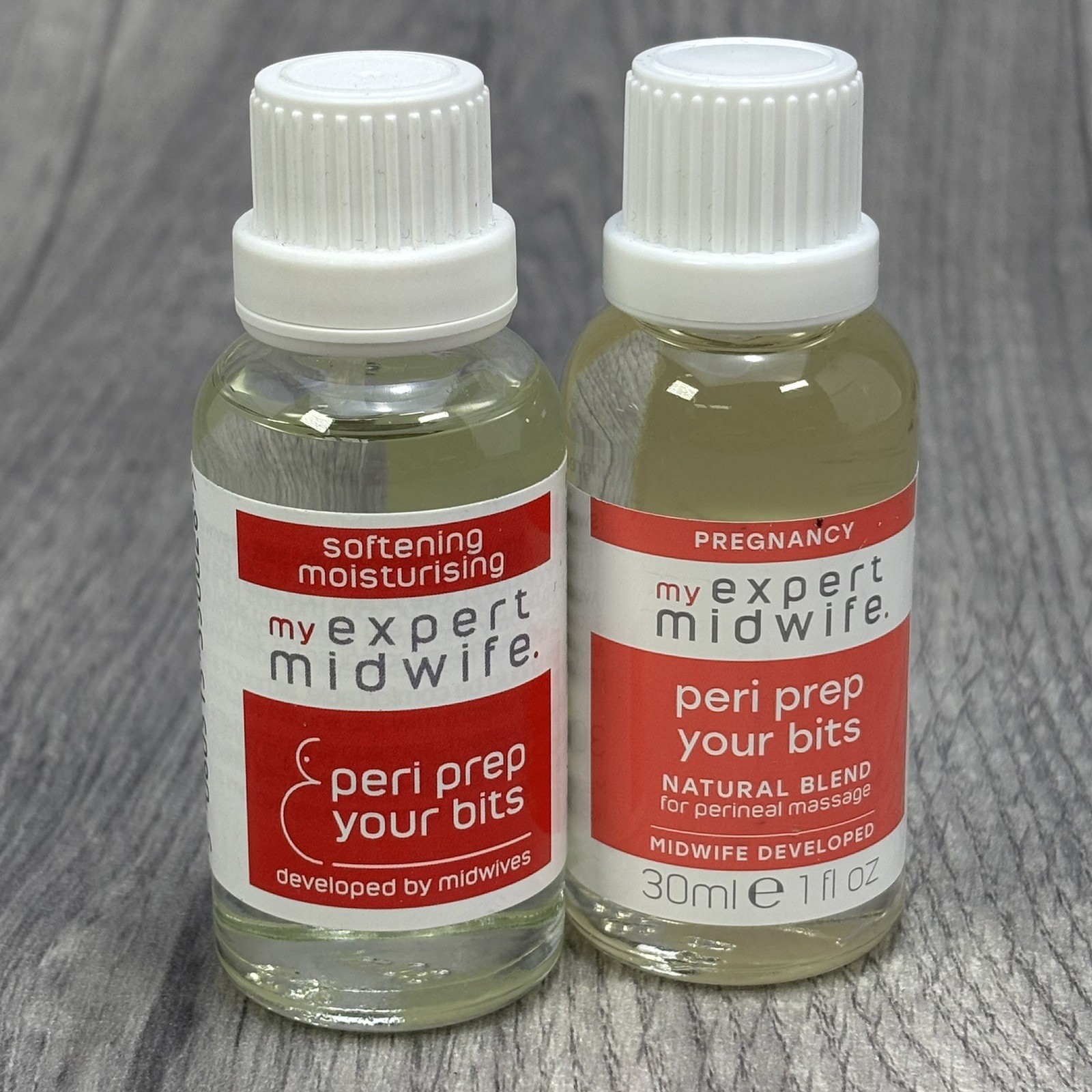 My Expert Midwife - Peri Prep Your Bits 30ml Natural Blend Perineal Massage - x2