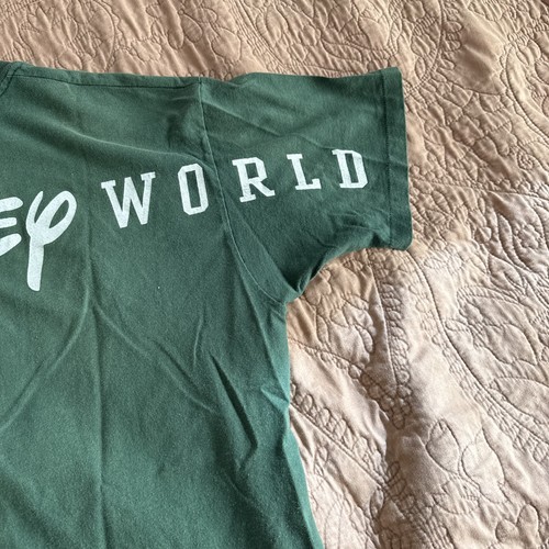 Vintage 90's Walt Disney World Mickey Mouse 94' Green  T Shirt L/XL Logo by Disney, $25.99 - Photo 18