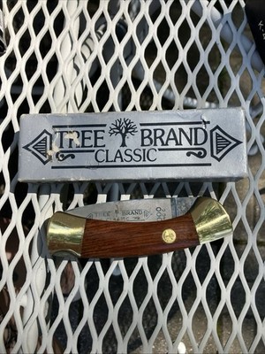 Vintage Boker Tree Brand Classic 2000 440C Folding Knife + Box Germany NIB