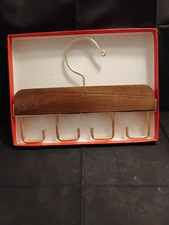 Wooden Belt Rack Hanger Made In Taiwan