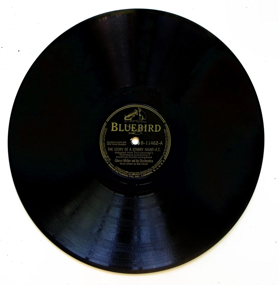 GLENN MILLER AND HIS ORCHESTRA – THE STORY OF A STARRY NIGHT / SKYLA 78 RPM 1046 - Image 3 of 3