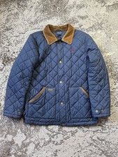 Ralph Lauren quilted jacket with corduroy collar - youth Xlarge 18--20