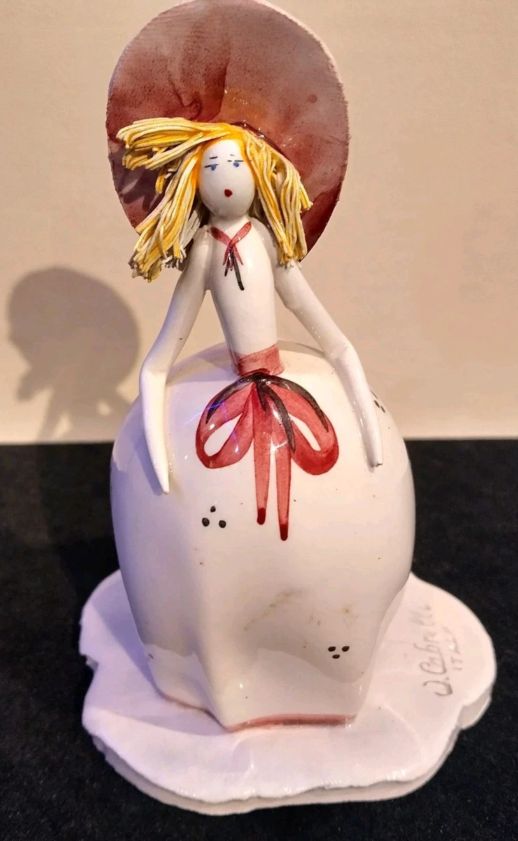 Capodimonte Girl In Italian Art Pottery for sale | eBay