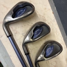 Callaway LH ladies Steelhead X16 ultralight 45 flex • Irons 7, 9 + PW