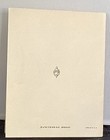 MCM Anamorphic Melting Snowman with Candle Mod Orange VTG Christmas Card — photo 3