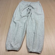 Vintage Gusset Sweatpants Heavy Thick Joggers men's small 80s 90s gray