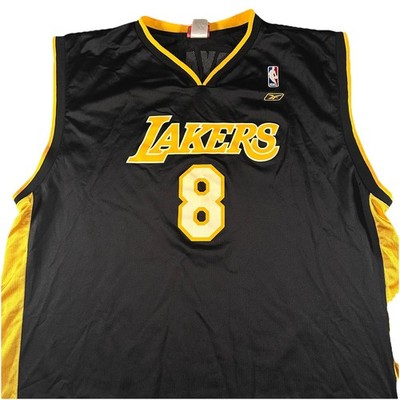 Reebok NBA Lakers Bryant 8 ユニフォーム Kobe Bryant #8 Los Angeles Lakers Jersey Reebok NBA Team Apparel
