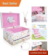 Enchanting Ballerina Musical Jewelry Box for Kids - Elegant Keepsake Organizer