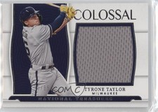 2022 Panini National Treasures Colossal Materials 93/99 Tyrone Taylor 11pj