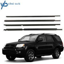For Toyota 2003-2009 4runner 4pcs Outer Seal Belt Molding Weatherstrip