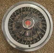 1 Oem 1974-1979 Ford Ltd Torino Mercury 15 Wire Spoke Hubcap Wheel Cover 01