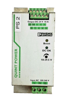 PHOENIX CONTACT QUINT-PS/1AC/24DC/10 POWER SUPPLY