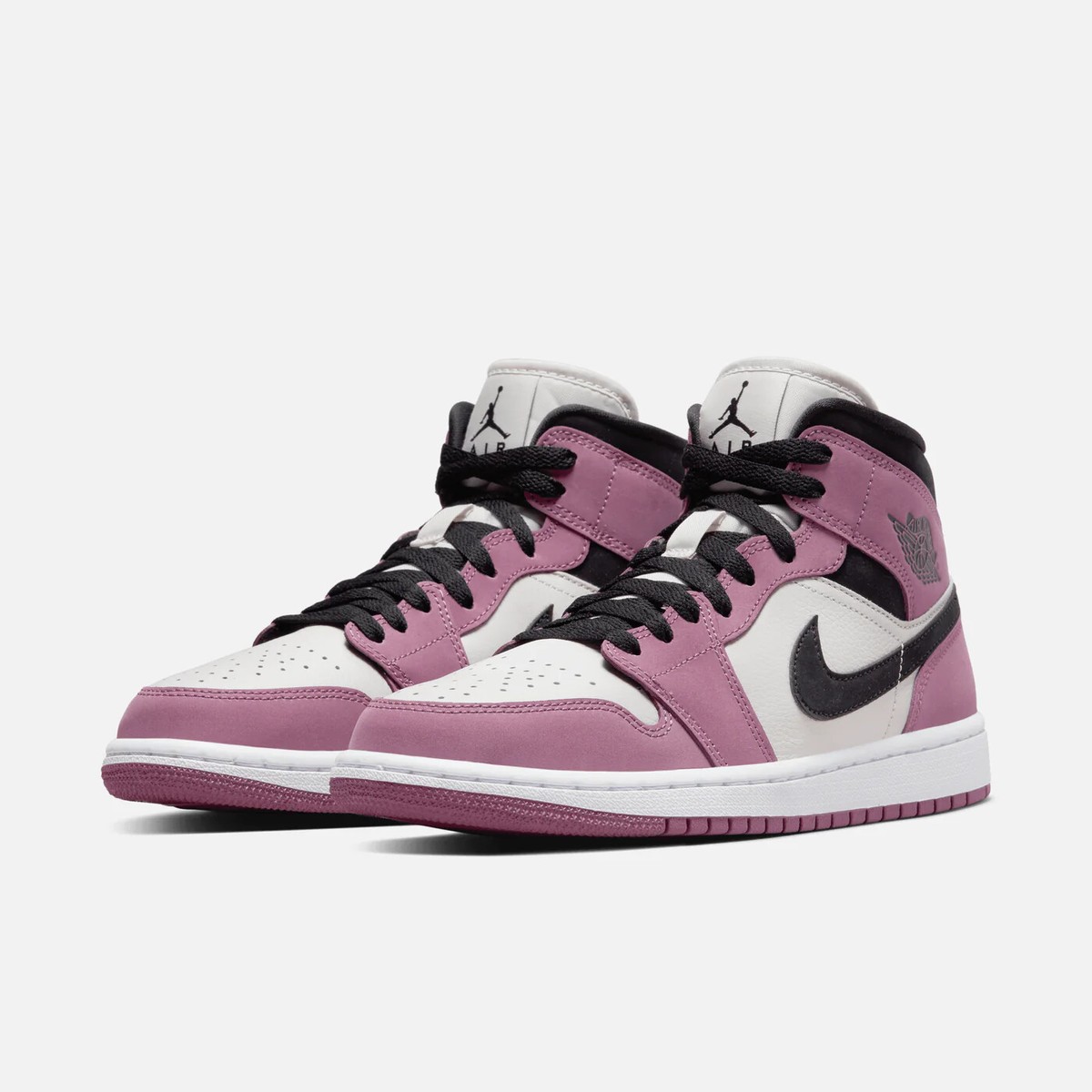 ◆送料無料◆(W) NIKE AIR JORDAN 1 MID MULBERRY◆大人気◆ Nike Air Jordan 1 Mid SE Light Mulberry DC7267-500 Womens