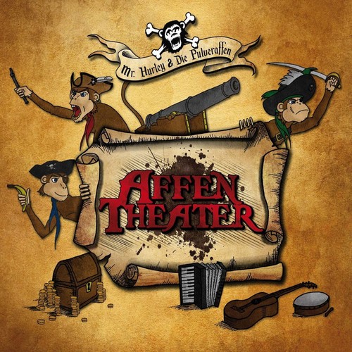 Mr. Hurley & Die Pulveraffen - Affentheater (CD) new/mint - 第 1/1 張圖片