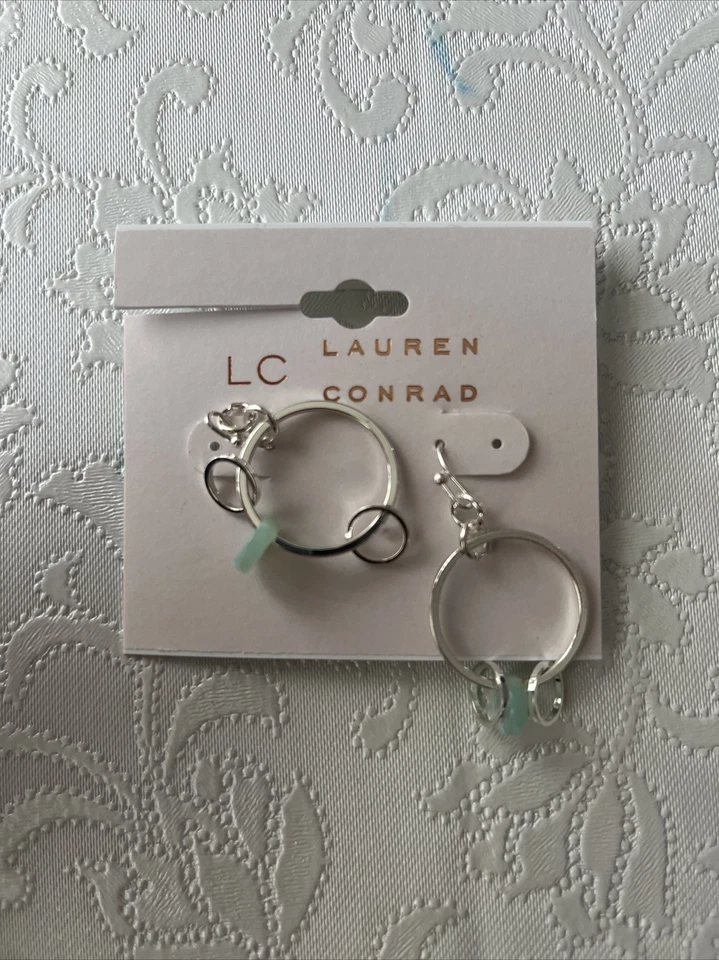 Juego de 2 piezas de pendientes pulsera Lauren Conrad Foto 3 de 4