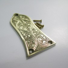 Classical grass pattern handmade brass truss rod cover fits most Epiphone guitar
