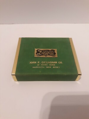 John P. Callaghan Company Plastic Coated Duratone Playing Cards 