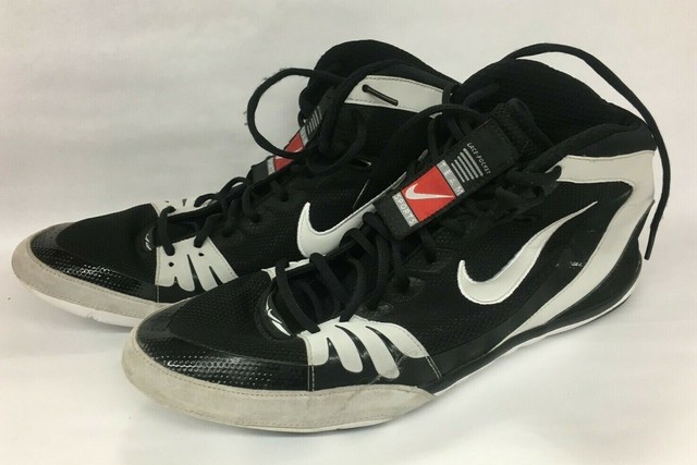 Nike Freek Men's Wrestling Shoes Black White 316403-011 - Preowned - Size 15 US | eBay