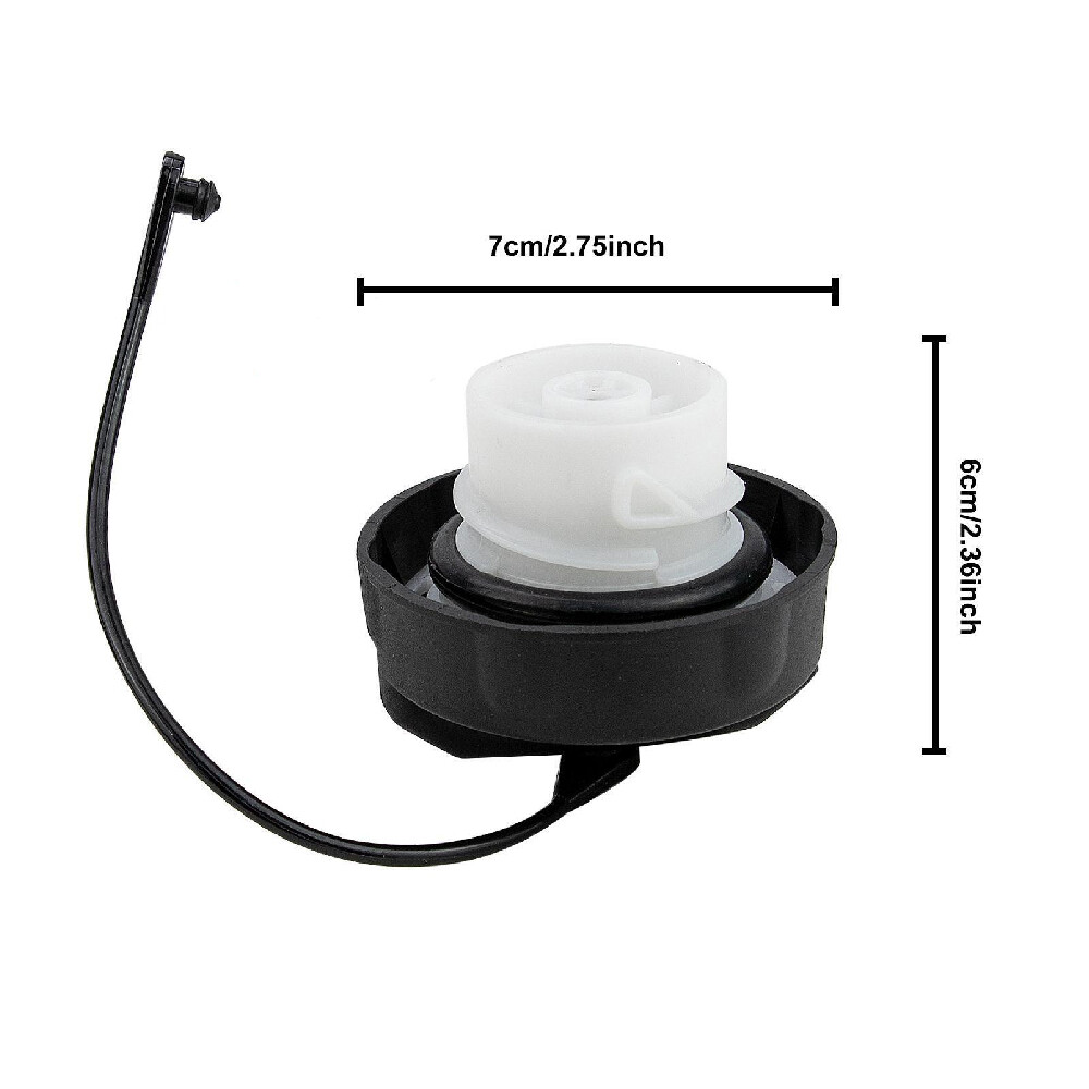 52030387AB Fuel Cap Fuel Filler Gas Cap With Tether For Jeep Wrangler