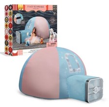 NEW SEALED FAO Schwarz Inflatable Dome Fairytale Princess Tent Easy Assembly