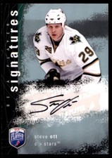 2007-08 BE A PLAYER SIGNATURES STEVE OTT AUTO DALLAS STARS #S-SO
