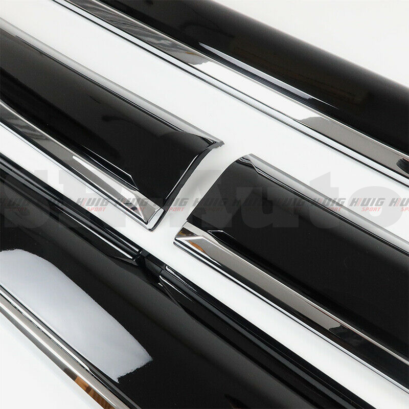 For Toyota Land Cruiser LC300 202122 Black+Chrome Door Body Side
