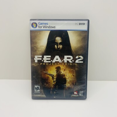 F.E.A.R. 2: Project Origin (PC, 2009) 3 Discs, Pc Windows
