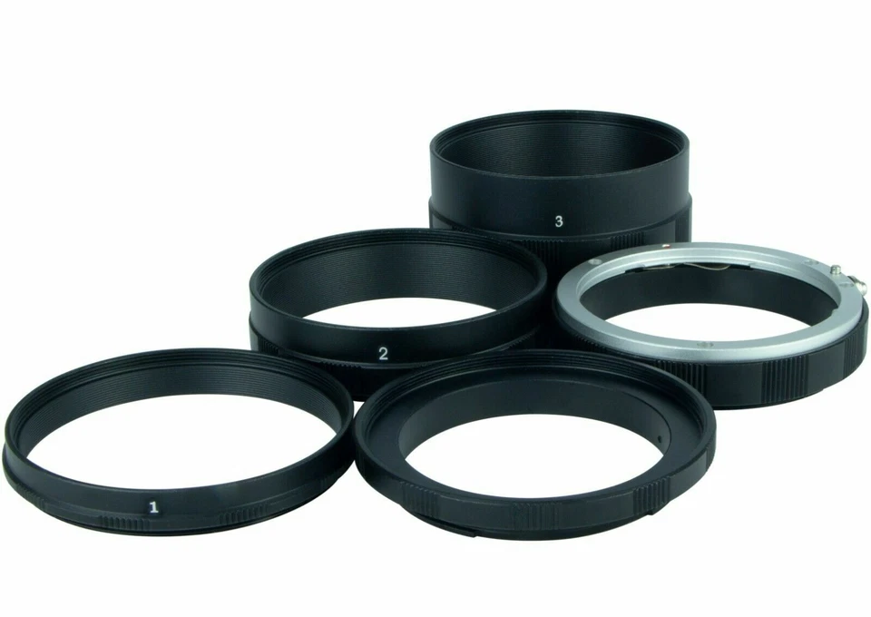 Macro Extension Tube Ring Set For Sony Alpha/Minolta MA/AF Mount Camera - Image 3 of 4