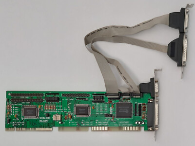 dtk PTI-255W VLB Multi-I/O IDE Floppy Controller (UN1082, Winbond, Retro, 1994)