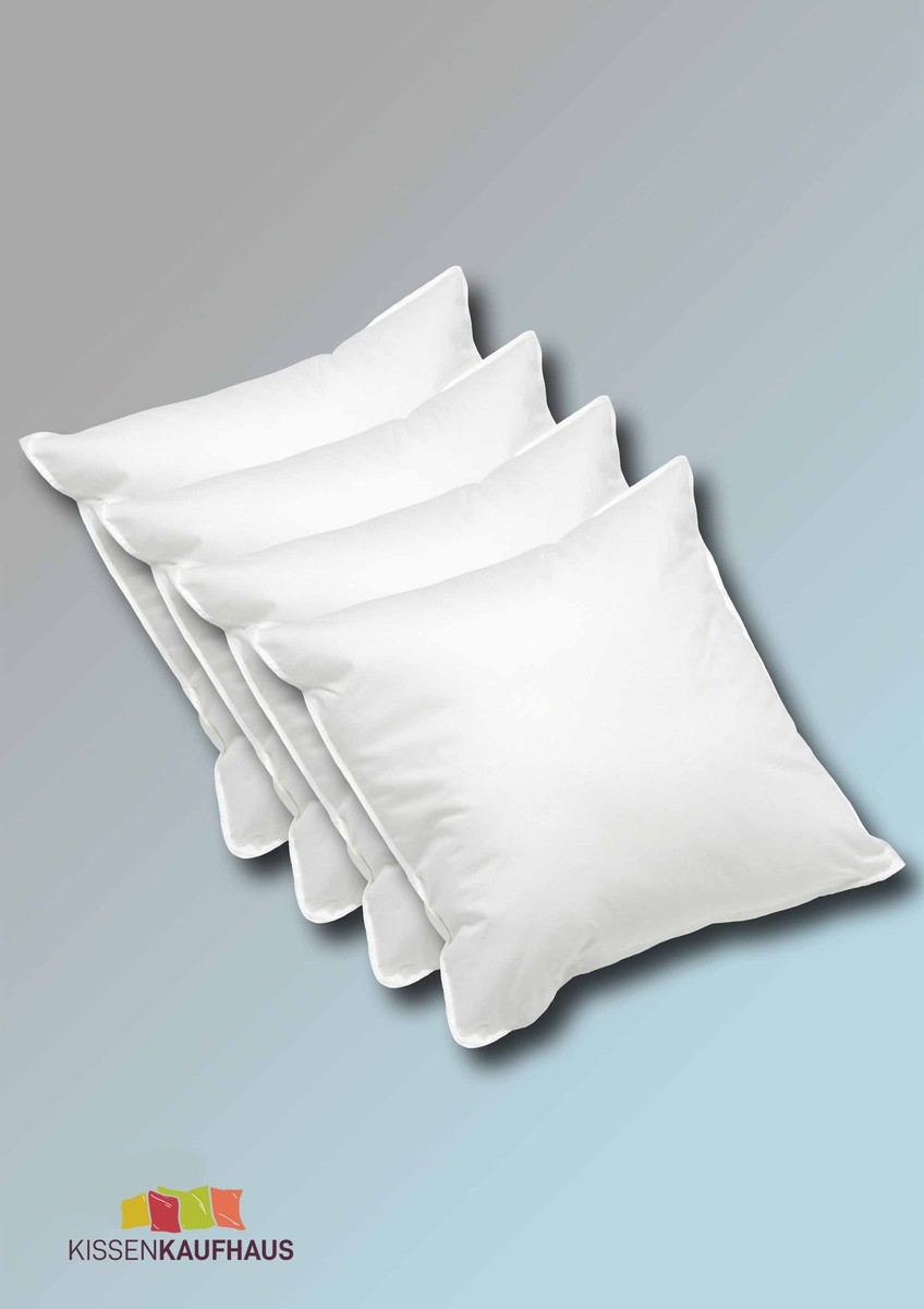 2 Inserti Cuscino In Piuma D'anatra HOMESCAPES 65x65 Cm - Foto 2