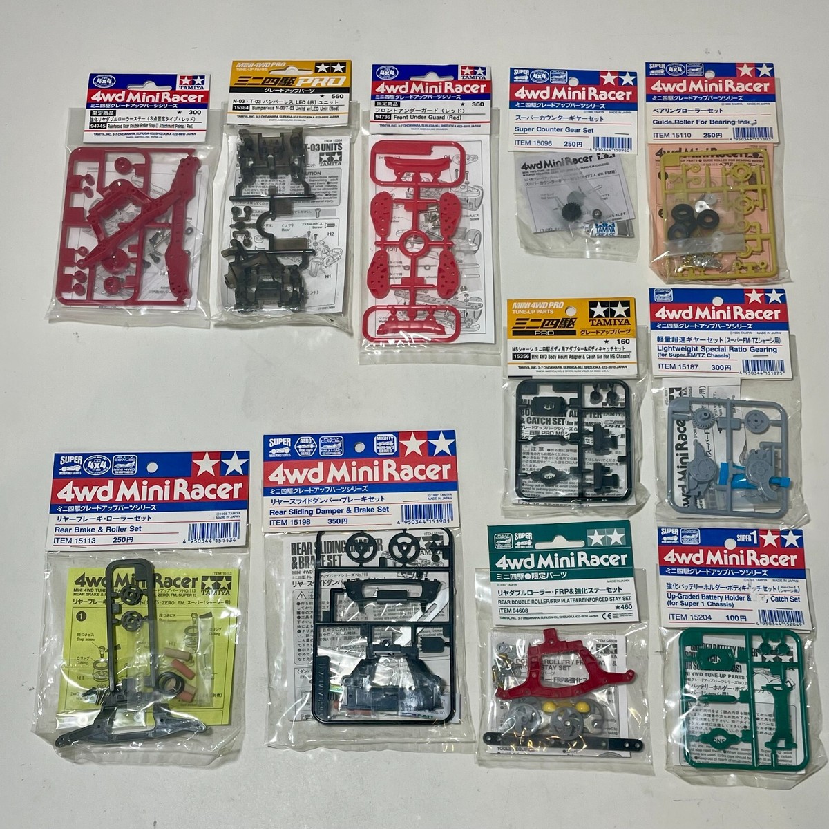 TAMIYA Mini 4WD Plastic Tune-Up Parts & Accessories | eBay