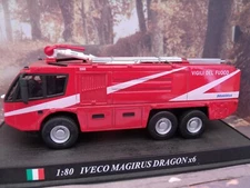 1/80  DelPrado Iveco Magirus Dragon x6 Italy  FIRE