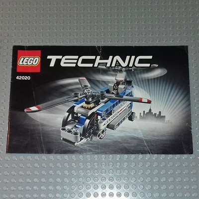 lego technic twin rotor helicopter