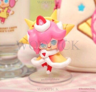 Cookie Run Kingdom Strawberry Crepe Crash Official Figure Toy 8cm