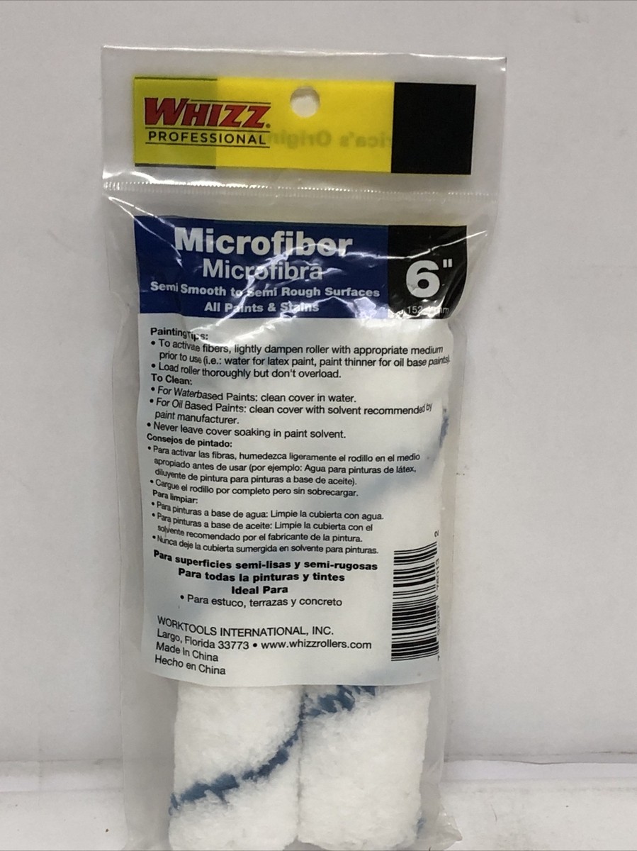 Lot Of (3) Whizz 76013 Xtrasorb Microfiber Roller, 6