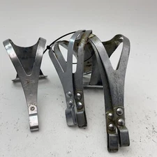 Vintage Christophe Toe Clips Lot France MKS Japan Eroica Bike A05