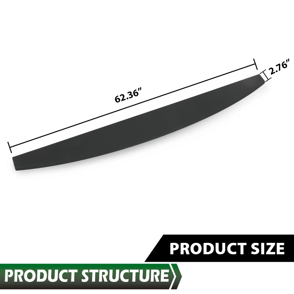 Tailgate Spoiler Cap Cover Trim Black Fit For 2019-2024 Ram 2500 3500 68364364AA - Image 4 of 4