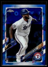 Sherten Apostel 2021 Topps Chrome Update Sapphire Edition Card #358