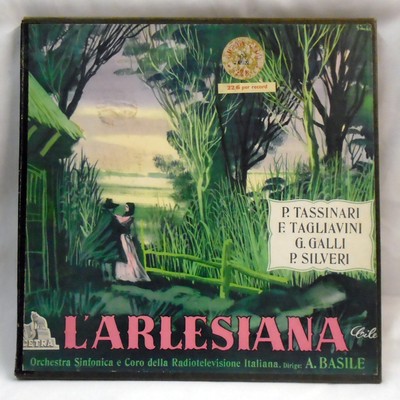 OLPC 1255 Cilea L'Arlesiana Tassinari Tagliavini Galli Silveri - Basile 2 LP set